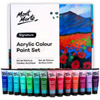 Набор акриловых красок 36 цветов MM Acrylic Paint Set 36шт x 36мл 