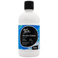 აკრილის საღებავი ტიტანის თეთრი MM Studio Acrylic 500ml bottle - Titanium White