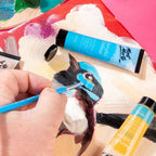 აკრილის საღებავები 18 ფერი ნაკრები MM Acrylic Paint Set 18pc x 36ml
