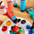 აკრილის საღებავები 18 ფერი ნაკრები MM Acrylic Paint Set 18pc x 36ml