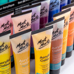აკრილის საღებავები 48 ფერი ნაკრები MM Acrylic Paint Set 48pc x 36ml