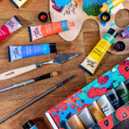 აკრილის საღებავები 48 ფერი ნაკრები MM Acrylic Paint Set 48pc x 36ml