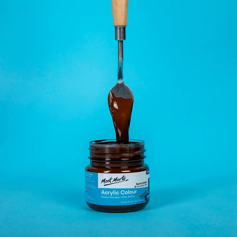 Acrylic Colour Paint Burnt Umber – 100ml