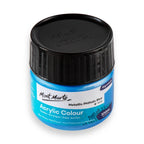 აკრილის საღებავი მეტალის ლურჯი 100 მლ - Acrylic Colour Paint 100ml - Metallic Phthalo Blue