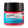 აკრილის საღებავი მეტალის მაგენტა 100 მლ - Acrylic Colour Paint 100ml - Metallic Magenta