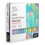 Acrylic Colour Pastel Paint Set – 24 × 36ml