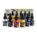 აკრილის მელანი MM Acrylic Ink 6pc x 20ml