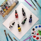აკრილის მელანი MM Acrylic Ink 6pc x 20ml
