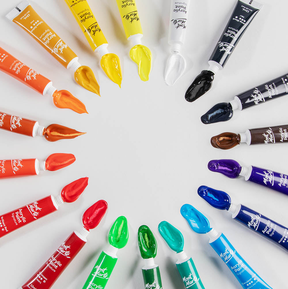 MM Acrylic Paints 18pc x 12ml
