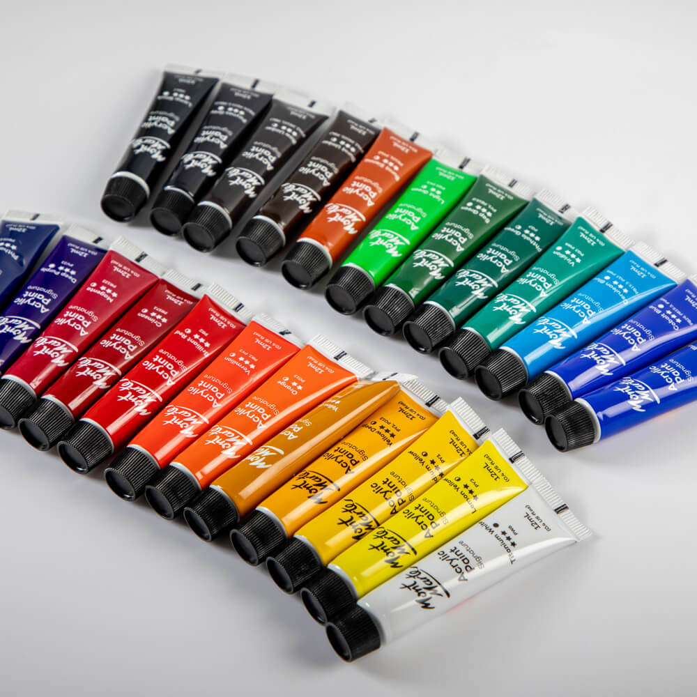 MM Acrylic Paints 24pc x 12ml