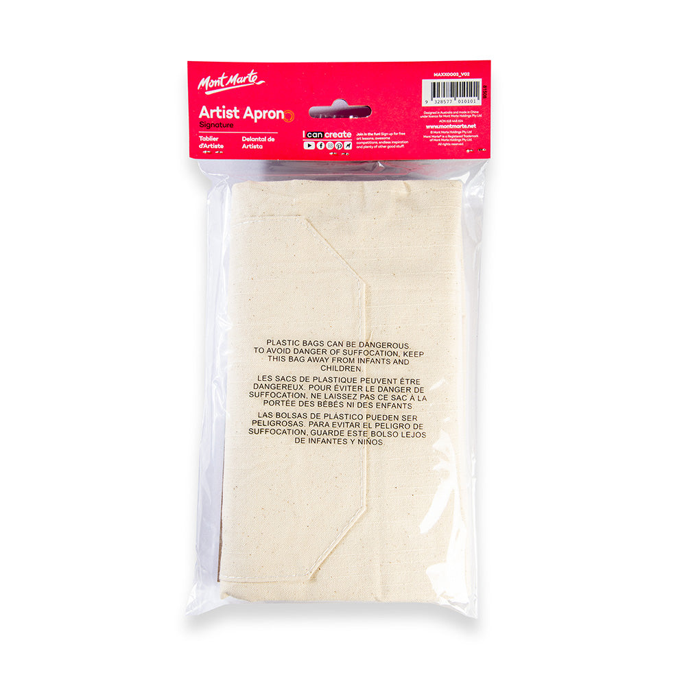 მხატვრის წინსაფარი MM Artists Apron Heavy Duty Calico
