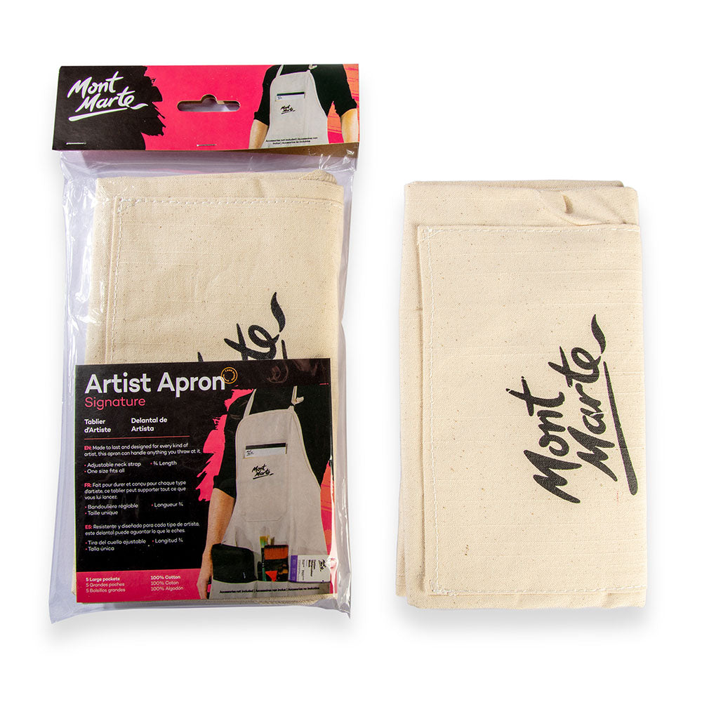 მხატვრის წინსაფარი MM Artists Apron Heavy Duty Calico
