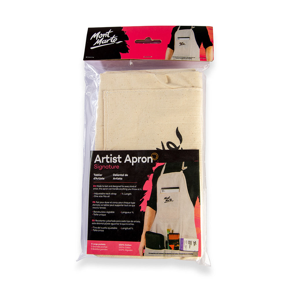 მხატვრის წინსაფარი MM Artists Apron Heavy Duty Calico