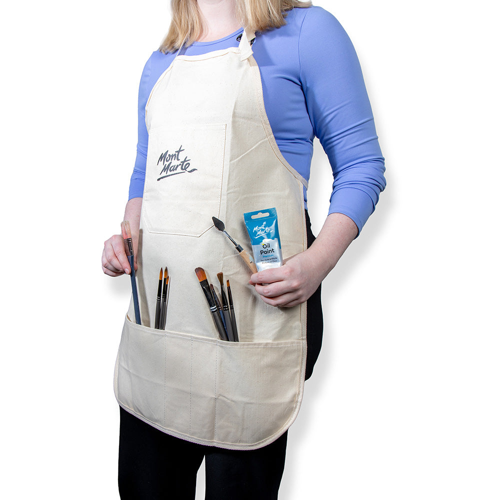 მხატვრის წინსაფარი MM Artists Apron Heavy Duty Calico