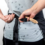 მხატვრის შავი წინსაფარი - Mont Marte Artist Apron Black Signature