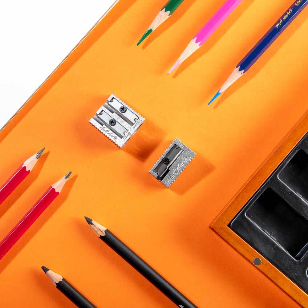 MM Artists Sharpener Set Zinc Alloy 2pc