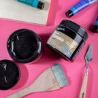 MM Black Gesso Tub 500ml