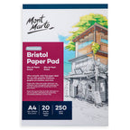 MM Bristol Paper Pad A4 250gsm 20 Sheets
