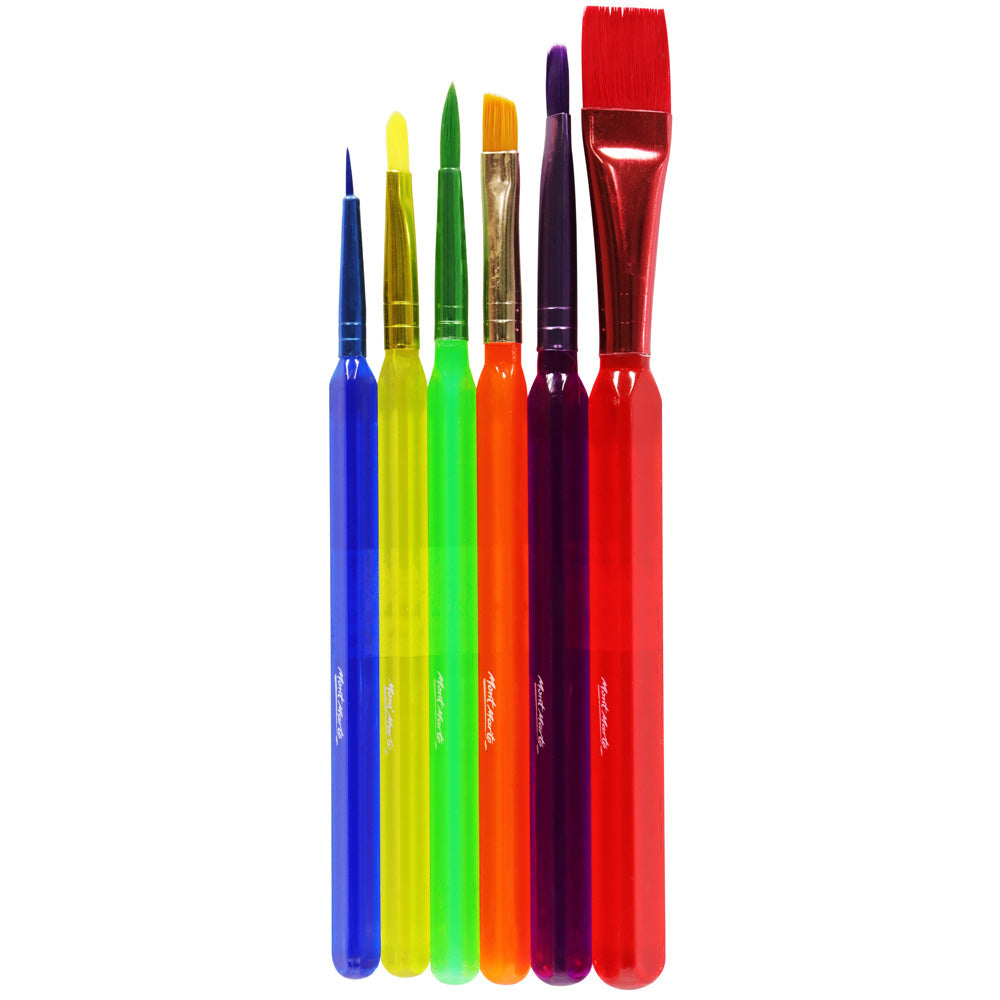 საბავშვო ფუნჯების ნაკრები (უნივერსალური) Brush Set 6pc