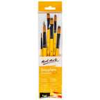 ფუნჯების ნაკრები სინთეთიკური (აკრილის) MM Gallery Series Brush Set Acrylic 6pc