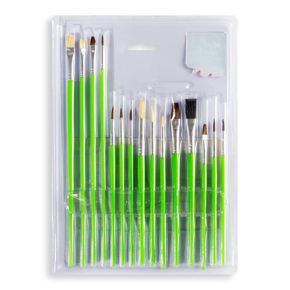 სახატავი ფუნჯების ნაკრები MM Studio Artist Brushes 15pc