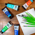 სახატავი ფუნჯების ნაკრები MM Studio Artist Brushes 15pc