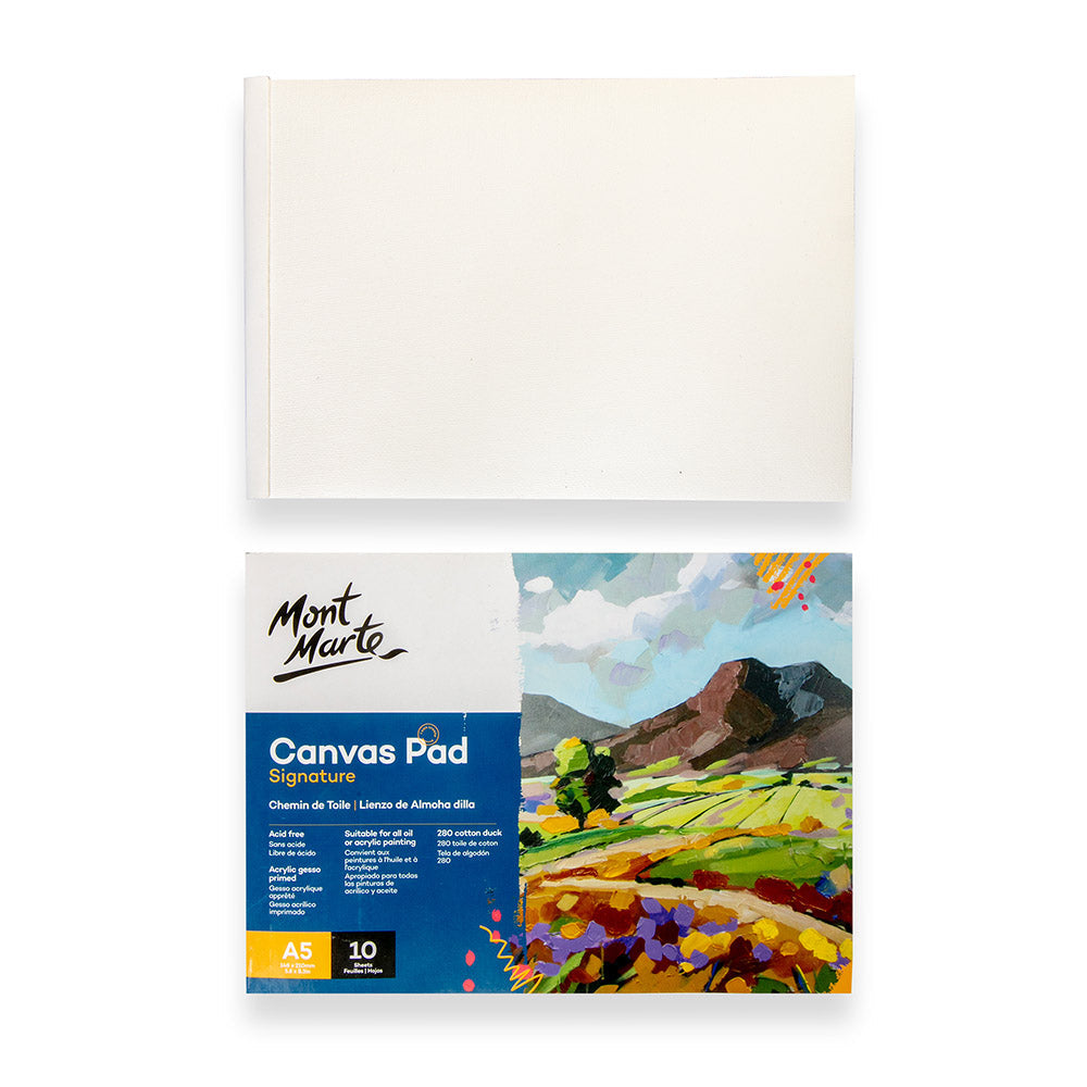 Холщовый блокнот/альбом Canvas Pad 10 Sheet A5 
