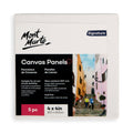 ტილოს პანელები (გადაკრული ტილო მუყაოზე) MM Canvas Panels Pack 5 10.2x10.2cm