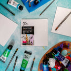 ტილოს პანელი (დაგრუნტული მუყაო) lMM Canvas Panels Pack 2 20.4x20.4cm