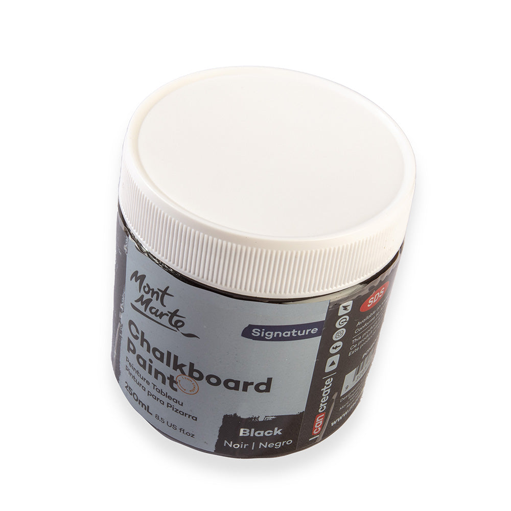 დაფის საღებავი (ცარცის) MM Chalkboard Paint 250ml - Black