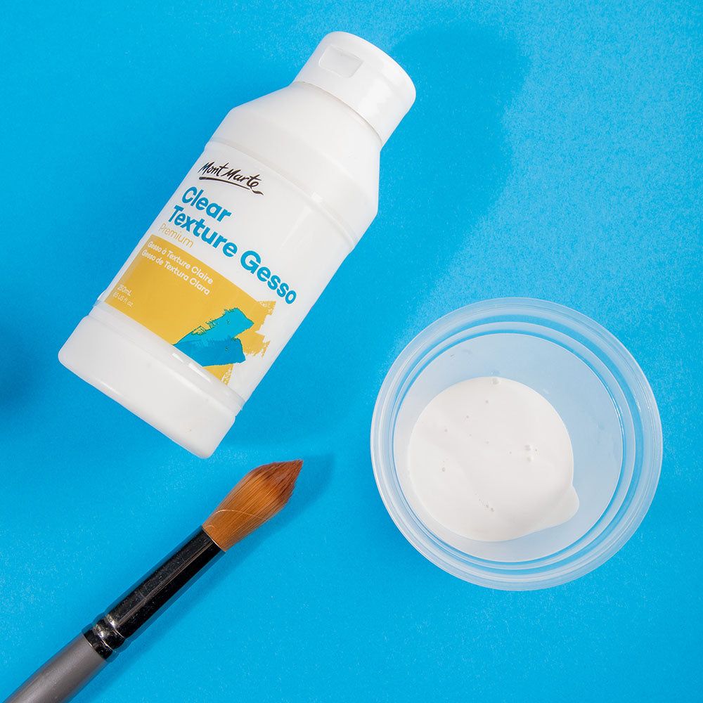 Clear Texture Gesso Premium – 250 ml Clear Texture Gesso 250ml