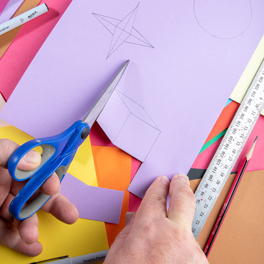 ფერადი ფურცლები - MM Coloured Card 150gsm A4 60 Sheets