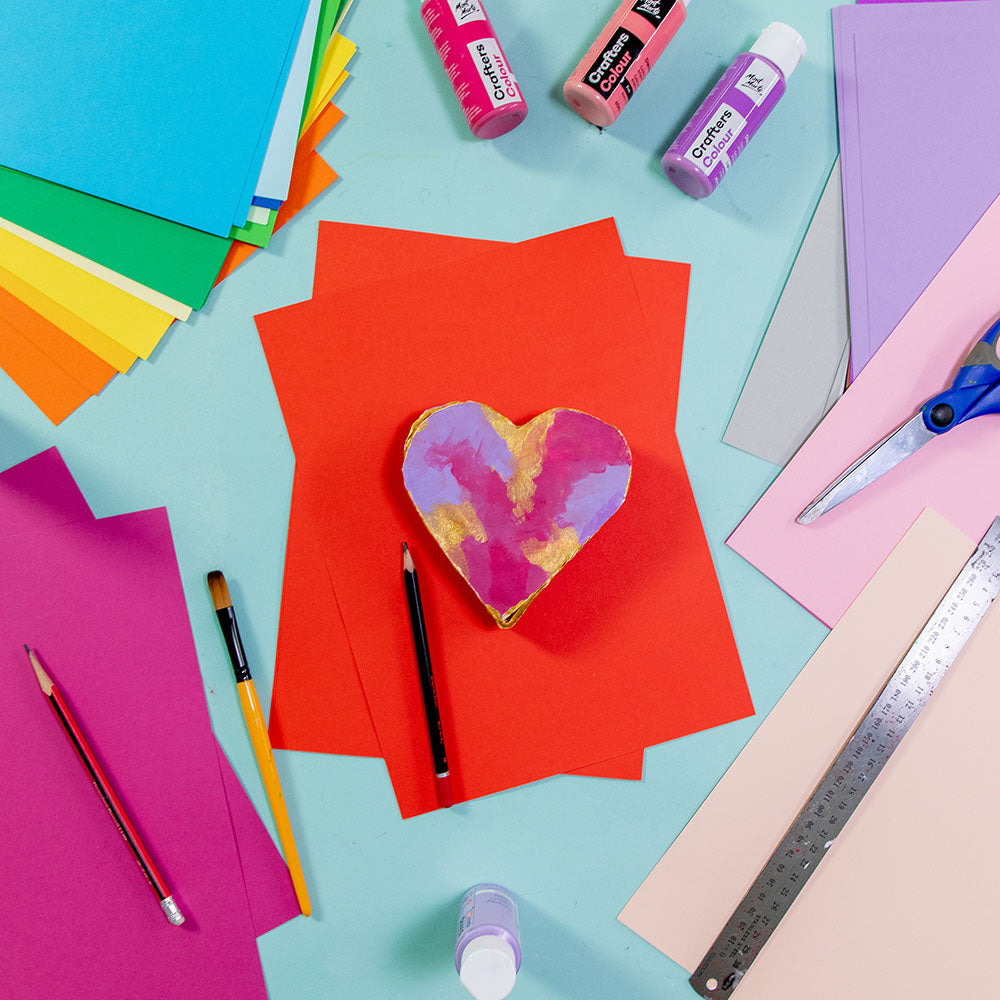ფერადი ფურცლები - MM Coloured Card 150gsm A4 60 Sheets