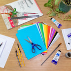ფერადი ფურცლები - MM Coloured Card 150gsm A4 60 Sheets