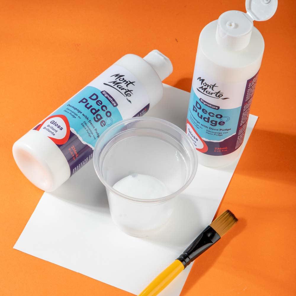 Decoupage Glue-Varnish 236ml (Gloss) - Mont Marte