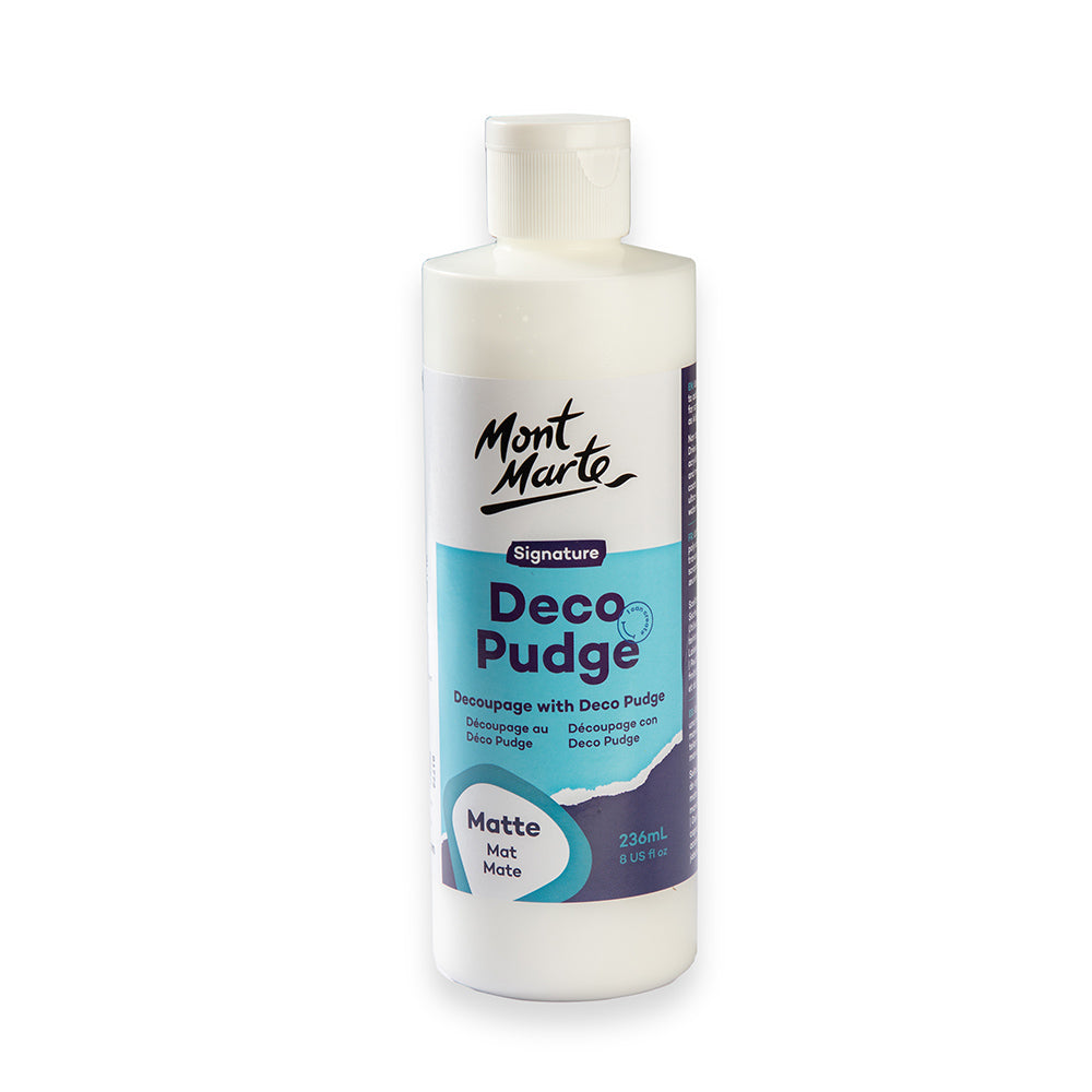 Decoupage Glue-Varnish 236ml (Matte) - Mont Marte