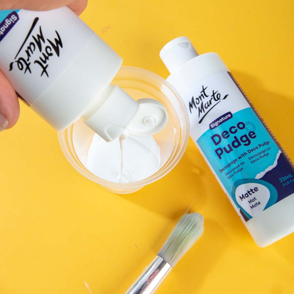 Decoupage Glue-Varnish 236ml (Matte) - Mont Marte