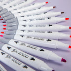 Double Ended Art Markers in Case – 48pc