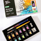 სახატავი მელნების ნაკრები MM Drawing Ink Set 16pc