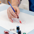 სახატავი მელნების ნაკრები MM Drawing Ink Set 16pc