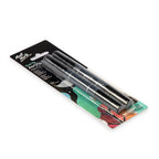 აკრილის მარკერი შავი MM Acrylic Paint Pens Dual TIp Black 2pc