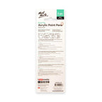 აკრილის მარკერი შავი MM Acrylic Paint Pens Dual TIp Black 2pc