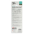 აკრილის მარკერები ორთავიანი Acrylic Paint Pens Dual TIp Gold 2pc