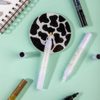 აკრილის მარკერი თეთრი MM Acrylic Paint Pens Dual TIp White 2pc
