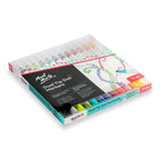 მარკერები წერტილოვანი ხატვისთვის MM Dot Markers Dual Tip 12pc
