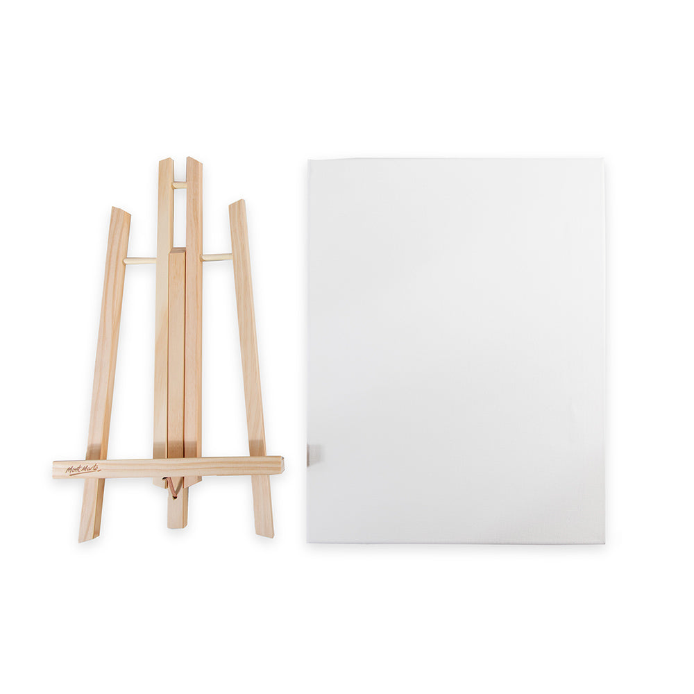 მოლბერტი და ტილო (დიდი) MM Easel with Canvas - Large