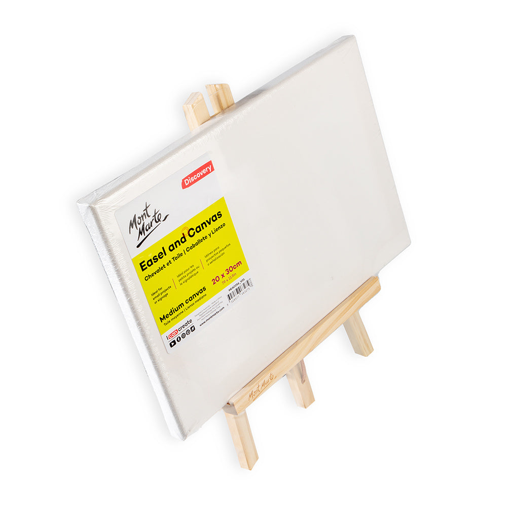 მოლბერტი და ტილო (საშუალო) MM Easel with Canvas - Medium