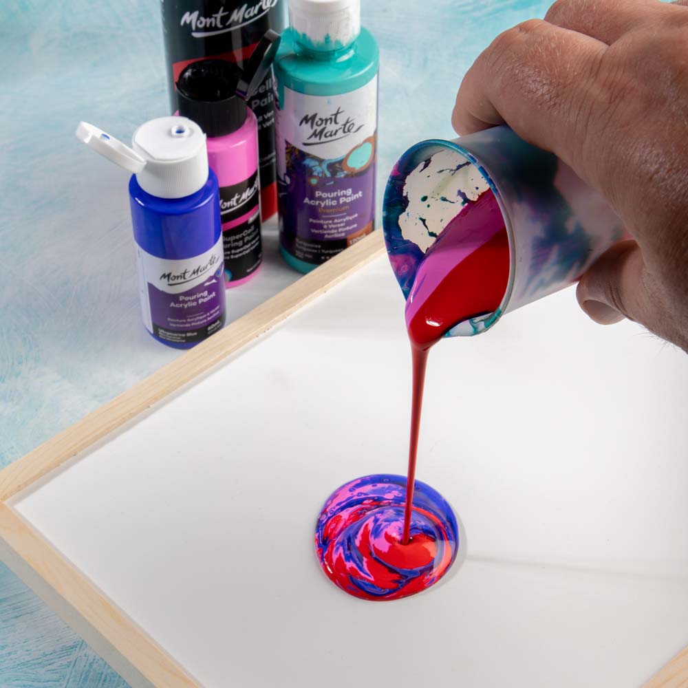 ფლუიდ არტ პანელი 23x30სმ MM Fluid Art Panel 23x30cm