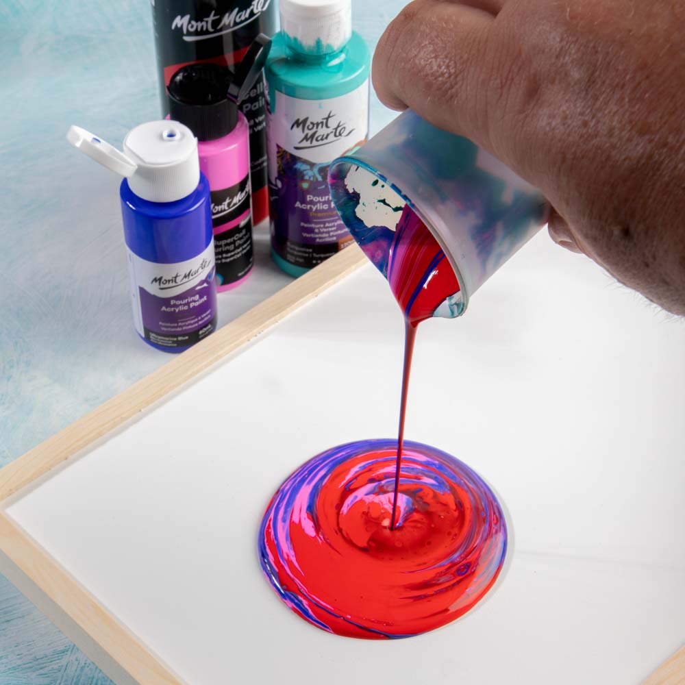 ფლუიდ არტ პანელი 23x30სმ MM Fluid Art Panel 23x30cm