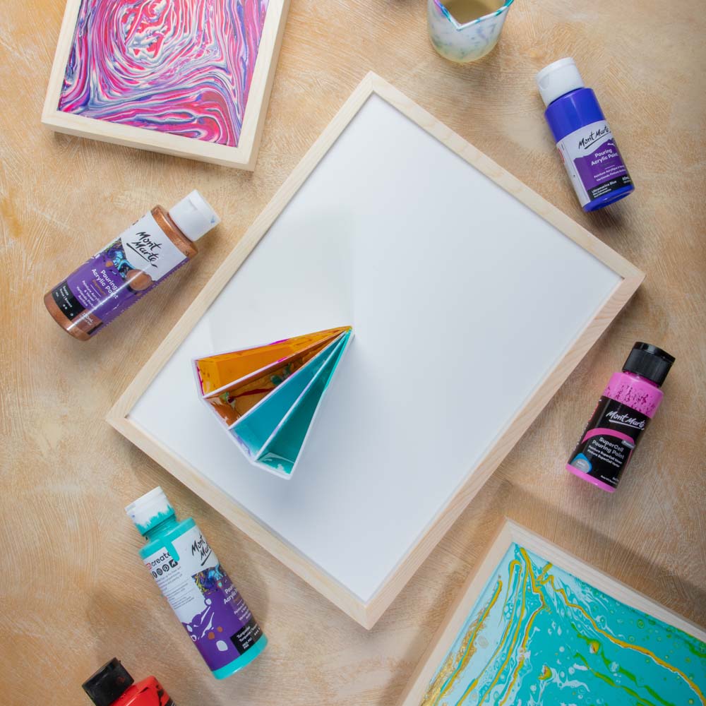 ფლუიდ არტ პანელი 23x30სმ MM Fluid Art Panel 23x30cm